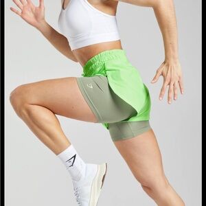 Gymshark 2 in 1 shorts